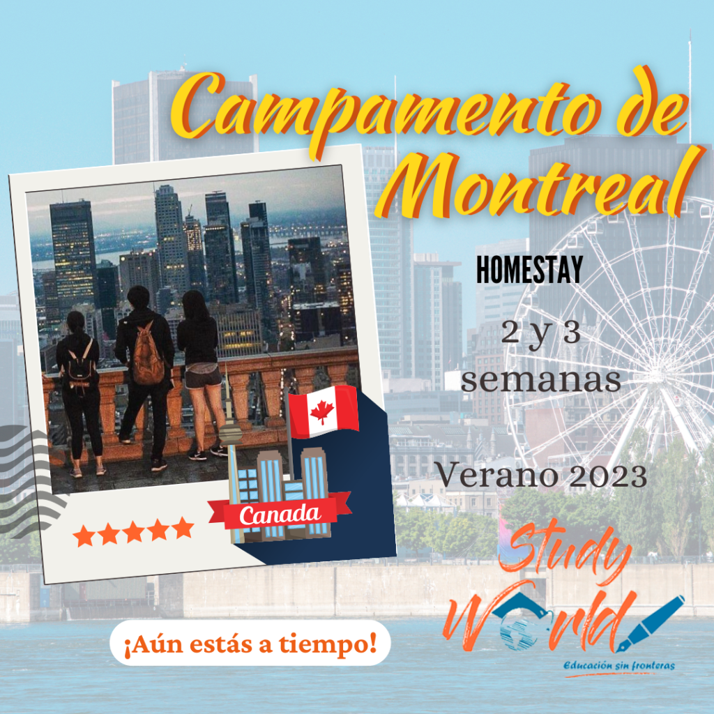 Campamento de Montreal modalidad Homestay